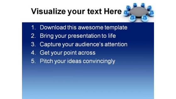 Meeting Concept Business PowerPoint Themes And PowerPoint Slides 0411