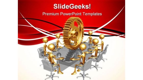 Meeting Industrial PowerPoint Themes And PowerPoint Slides 0711