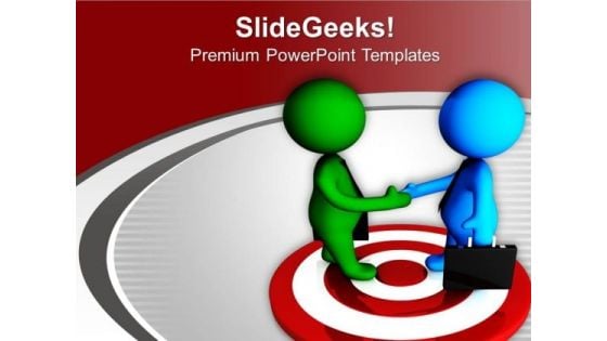 Meeting Should Always Based On Targets PowerPoint Templates Ppt Backgrounds For Slides 0713