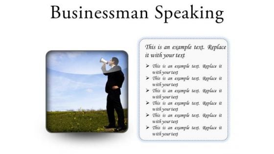 Megaphone Business PowerPoint Presentation Slides S