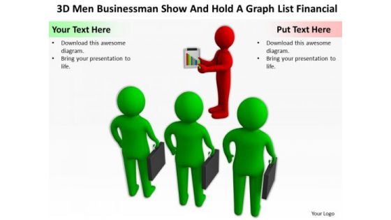 Men At Work Business As Usual Graph List Financial PowerPoint Templates Ppt Backgrounds For Slides