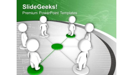 Men Collaborate In Business Network PowerPoint Templates Ppt Backgrounds For Slides 0313 Men Collaborate In Business Network PowerPoint Templates Ppt Backgrounds For Slides 0313