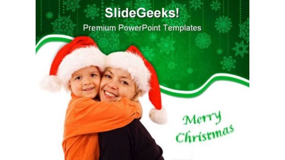 Merry Christmas01 Festival PowerPoint Templates And PowerPoint Backgrounds 0911