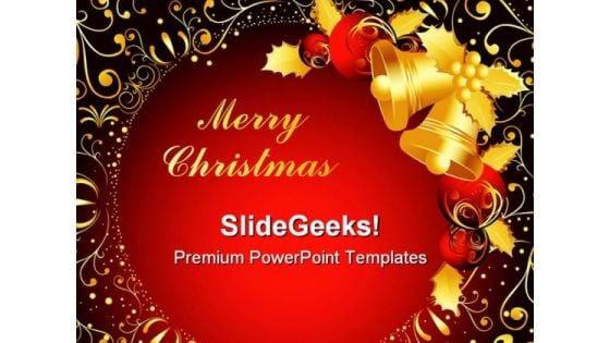 Merry Christmas04 Festival PowerPoint Templates And PowerPoint Backgrounds 0611