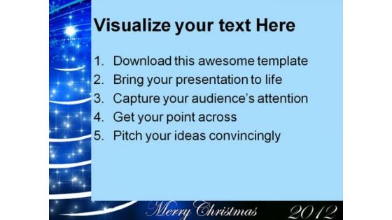 Merry Christmas Abstract PowerPoint Templates And PowerPoint Backgrounds 1211