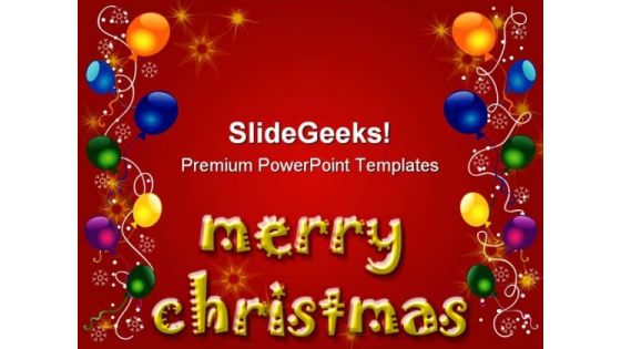 Merry Christmas Background PowerPoint Themes And PowerPoint Slides 0511