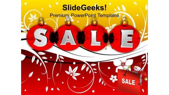 Metallic Balls With Sale Shopping PowerPoint Templates Ppt Backgrounds For Slides 1112 Metallic Balls With Sale Shopping PowerPoint Templates Ppt Backgrounds For Slides 1112