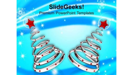 Metallic Christmas Trees Abstract PowerPoint Templates Ppt Backgrounds For Slides 1112 Metallic Christmas Trees Abstract PowerPoint Templates Ppt Backgrounds For Slides 1112