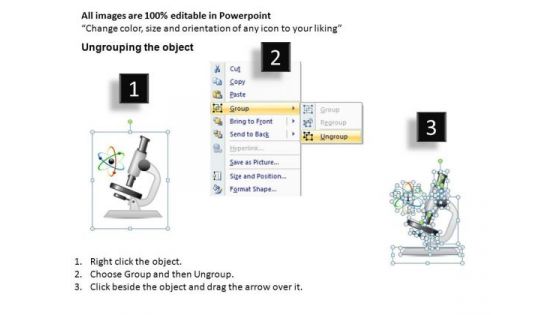 Microscope Research Medical PowerPoint Templates