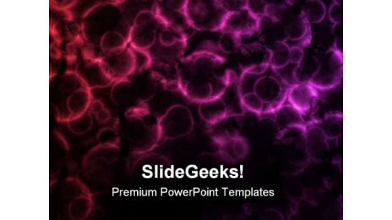 Microscopic Cells Science PowerPoint Templates And PowerPoint Backgrounds 0611