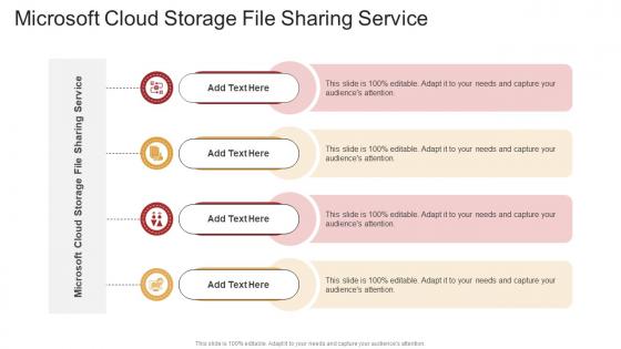 Microsoft Cloud Storage File Sharing Service In Powerpoint And Google Slides Cpb