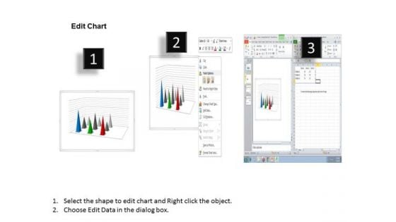 Microsoft Excel Data Analysis 3d Chart For Business Observation PowerPoint Templates