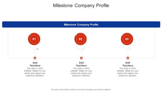 Milestone Company Profile In Powerpoint And Google Slides Cpb