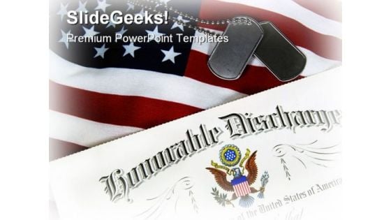 Military01 Americana PowerPoint Template 1110