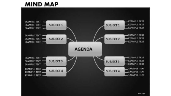 Mind Map Diagram PowerPoint Templates Editable Ppt Slides