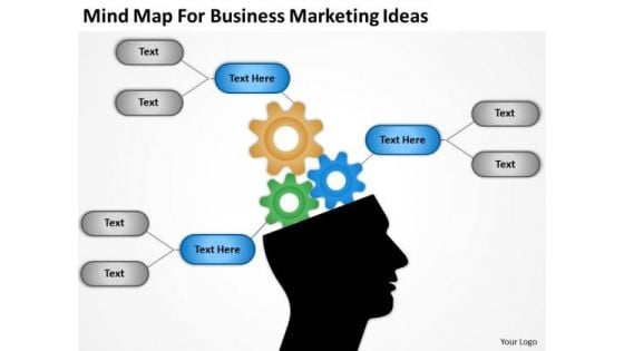 Mind Map For Business Marketing Ideas Ppt What Is Plan PowerPoint Slides