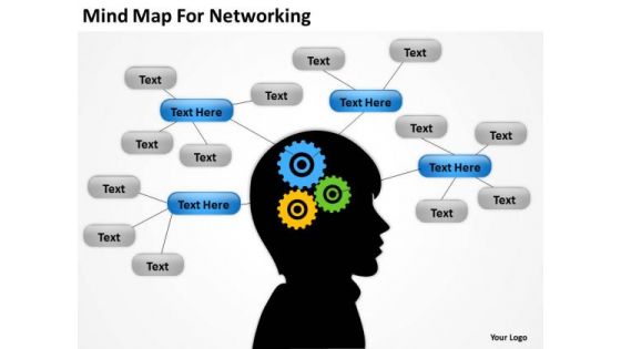 Mind Map For Networking Ppt Need Business Plan PowerPoint Slides