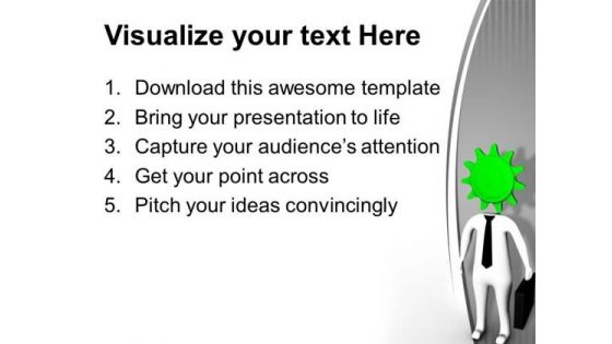 Mind With Creative Thoughtsand Process PowerPoint Templates Ppt Backgrounds For Slides 0613