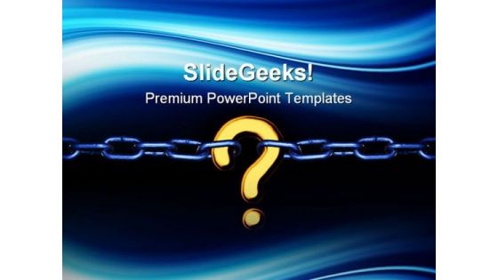 Missing Link Business PowerPoint Templates And PowerPoint Backgrounds 0711