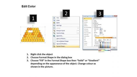 Missing Piece Hexagon Comb PowerPoint Slides Editable Ppt Templates