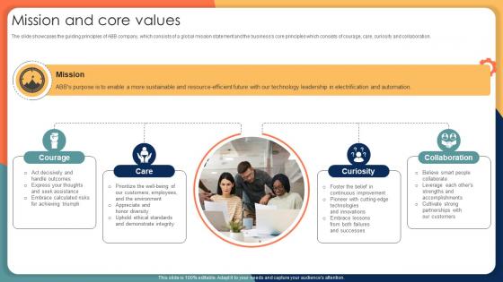 Mission And Core Values Engineering Solution Provider Company Profile CP SS V Mission And Core Values Engineering Solution Provider Company Profile CP SS V