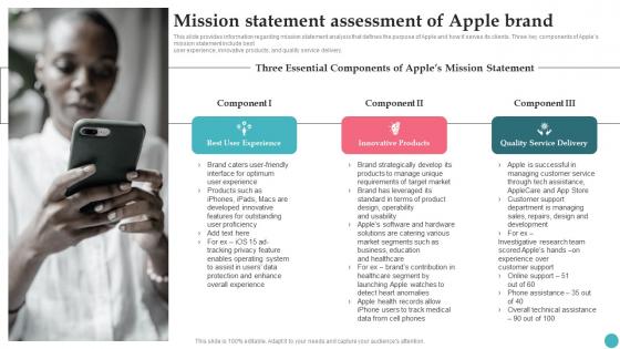 Mission Statement Assessment Of Apple Brand Apples Proficiency In Optimizing Sample Pdf