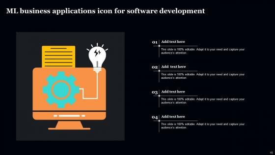 ML Application In Enterprises Ppt Powerpoint Presentation Complete Deck With Slides
