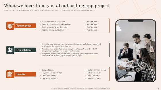 Mobile App Development And Advertising Service Ppt Powerpoint Presentation Complete Deck With Slides