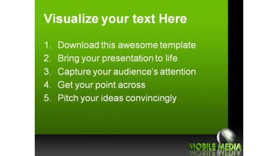 Mobile Media Communication PowerPoint Templates And PowerPoint Backgrounds 0311