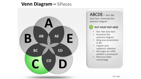 Model Venn Diagram PowerPoint Slides And Ppt Diagram Templates