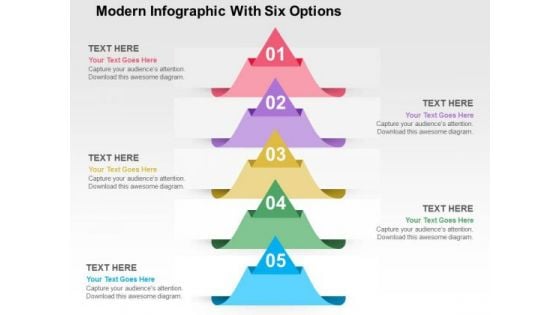 Modern Infographic With Six Options PowerPoint Template Modern Infographic With Six Options PowerPoint Template