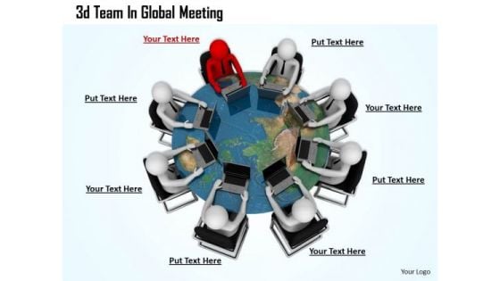 Modern Marketing Concepts 3d Team Global Meeting Business