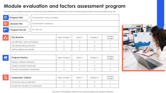 Module Evaluation And Factors Assessment Program Mockup Pdf