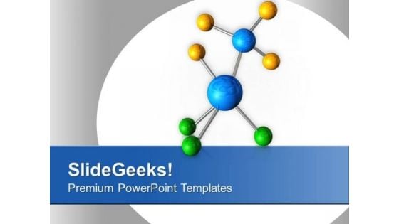 Molecular Structure Of Atoms Science PowerPoint Templates Ppt Backgrounds For Slides 0513