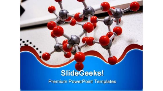 Molecules Science PowerPoint Templates And PowerPoint Backgrounds 0711