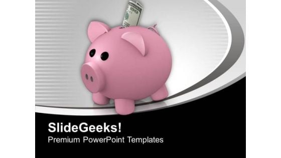 Money Accumulation Concept Piggy Bank PowerPoint Templates Ppt Backgrounds For Slides 0313 Money Accumulation Concept Piggy Bank PowerPoint Templates Ppt Backgrounds For Slides 0313