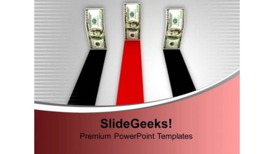 Money Bills Race Business PowerPoint Templates And PowerPoint Themes 1012