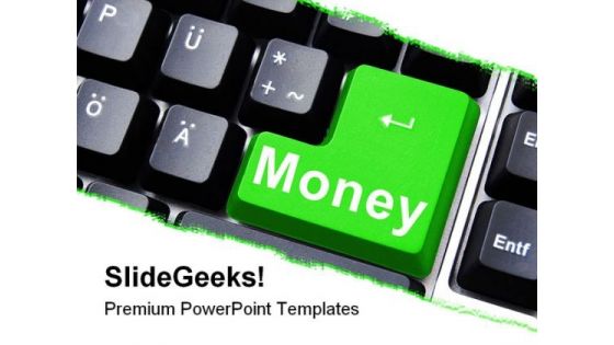 Money Computer PowerPoint Templates And PowerPoint Backgrounds 0211