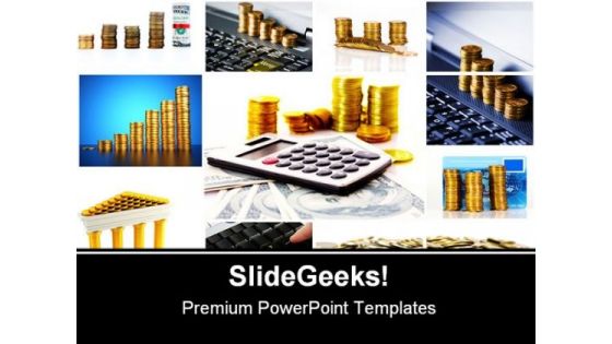 Money Concept Finance PowerPoint Themes And PowerPoint Slides 0511