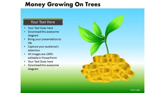 Money Growing On Trees PowerPoint Presentation Templates