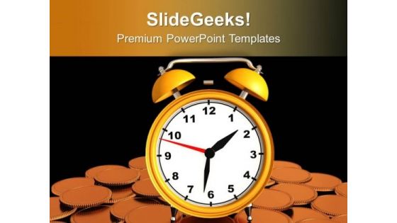 Money Increses With Time PowerPoint Templates Ppt Backgrounds For Slides 0613