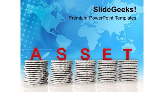 Money Is Main Asset Of Business PowerPoint Templates Ppt Backgrounds For Slides 0413