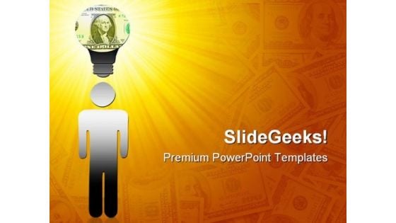 Money Making Idea Business PowerPoint Themes And PowerPoint Slides 0211