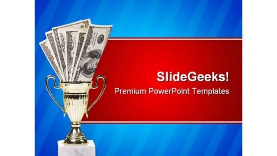 Money Wins Success PowerPoint Themes And PowerPoint Slides 0211