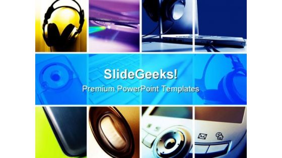 Montage Technology PowerPoint Themes And PowerPoint Slides 0811