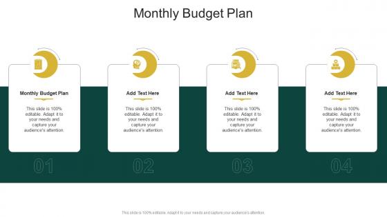 Monthly Budget Plan In Powerpoint And Google Slides Cpb