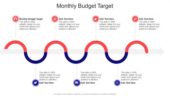 Monthly Budget Target In Powerpoint And Google Slides Cpb
