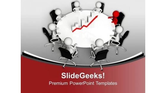 Monthly Business Review Meetings With Team PowerPoint Templates Ppt Backgrounds For Slides 0613