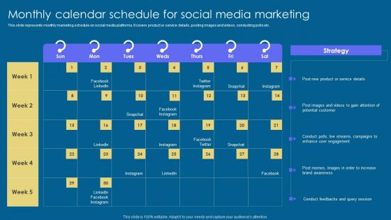 Monthly Calendar Schedule Implementation Of Digital Advertising Strategies Portrait Pdf Monthly Calendar Schedule Implementation Of Digital Advertising Strategies Portrait Pdf