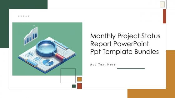 Monthly Project Status Report Powerpoint Ppt Template Bundles Monthly Project Status Report Powerpoint Ppt Template Bundles